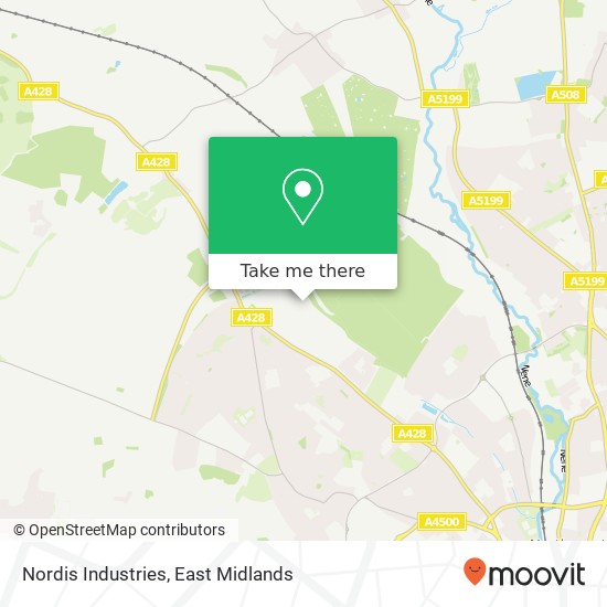Nordis Industries map