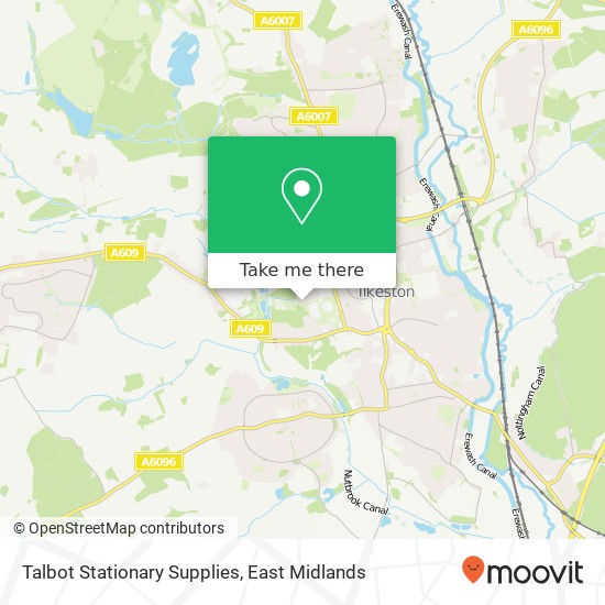 Talbot Stationary Supplies map