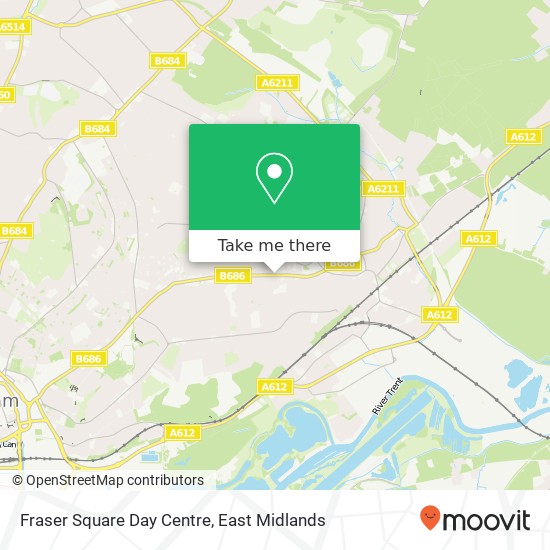 Fraser Square Day Centre map