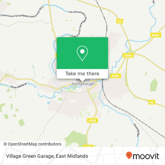 Village Green Garage map