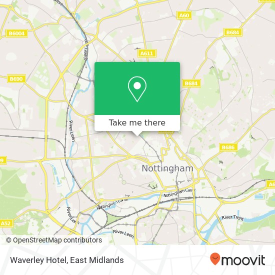 Waverley Hotel map