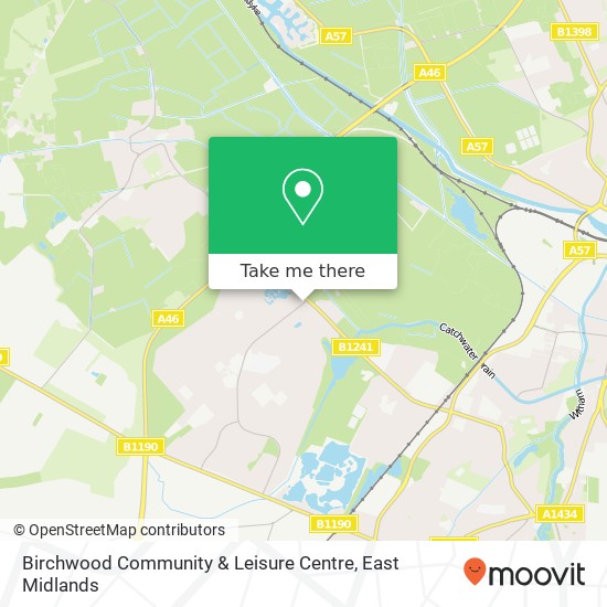 Birchwood Community & Leisure Centre map