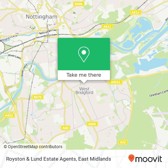 Royston & Lund Estate Agents map