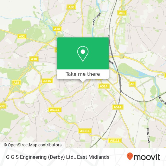 G G S Engineering (Derby) Ltd. map