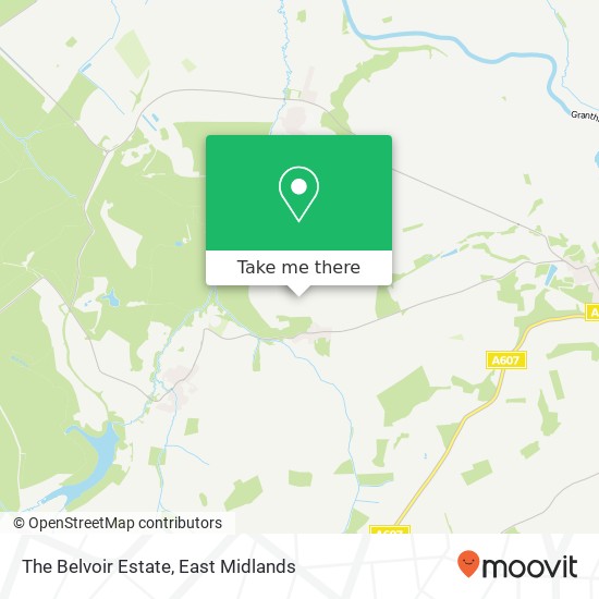 The Belvoir Estate map