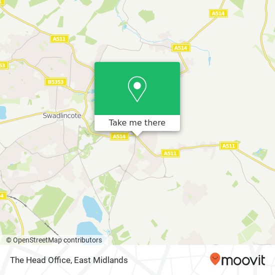 The Head Office map