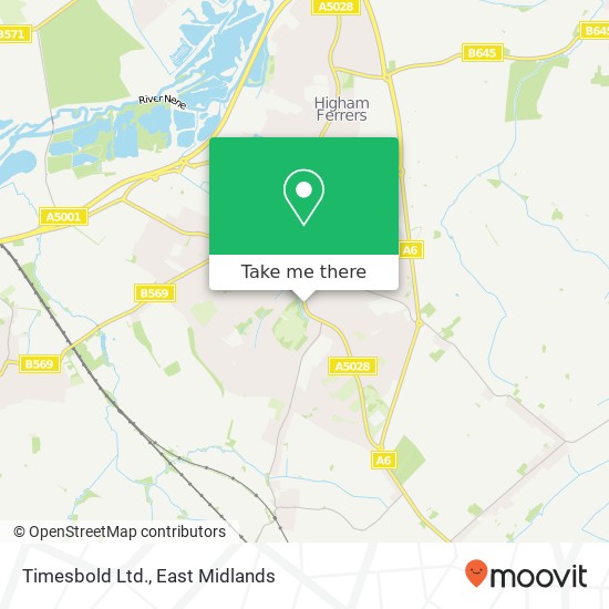 Timesbold Ltd. map