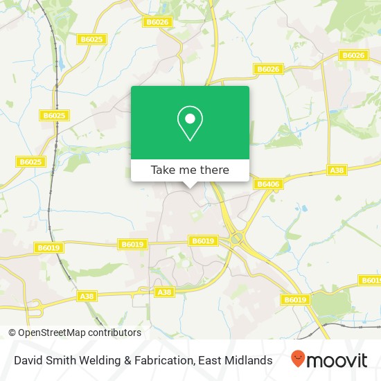 David Smith Welding & Fabrication map