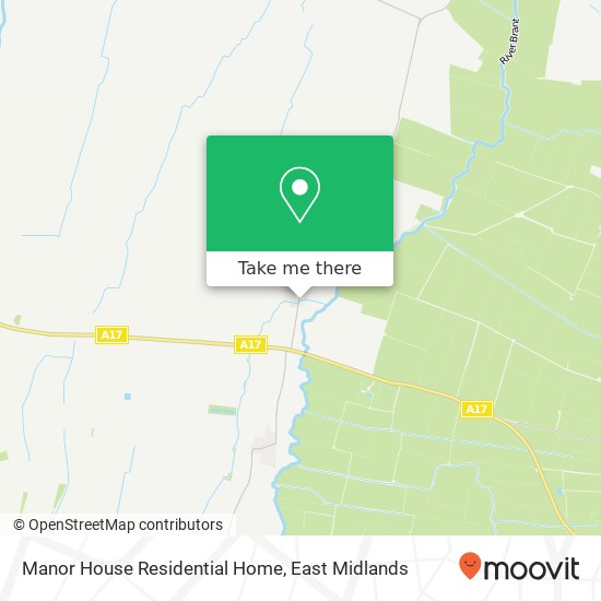Manor House Residential Home map