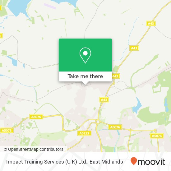 Impact Training Services (U K) Ltd. map