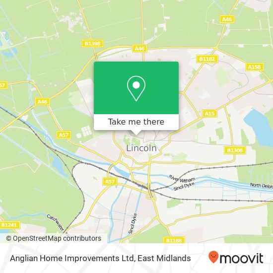 Anglian Home Improvements Ltd map