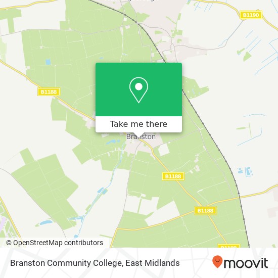 Branston Community College map