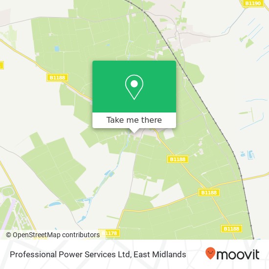 Professional Power Services Ltd map