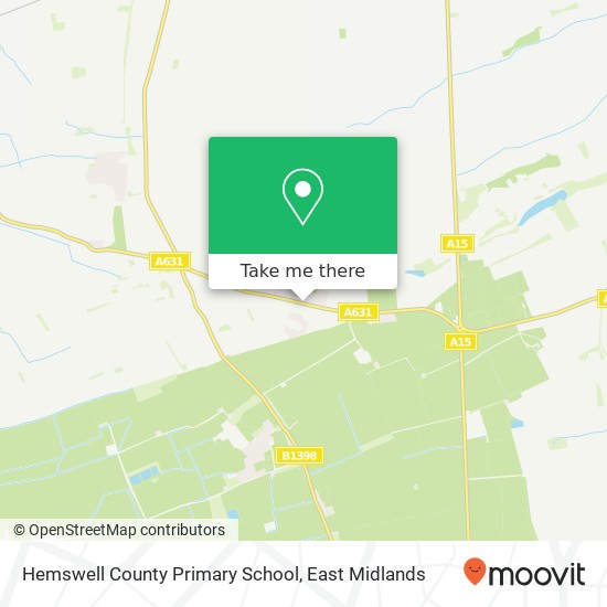 Hemswell County Primary School map