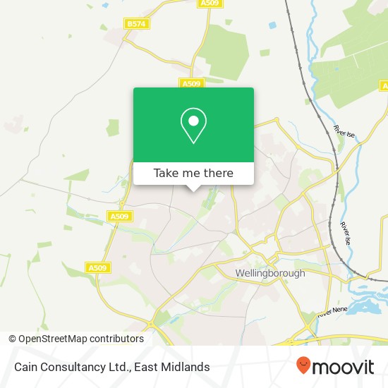 Cain Consultancy Ltd. map
