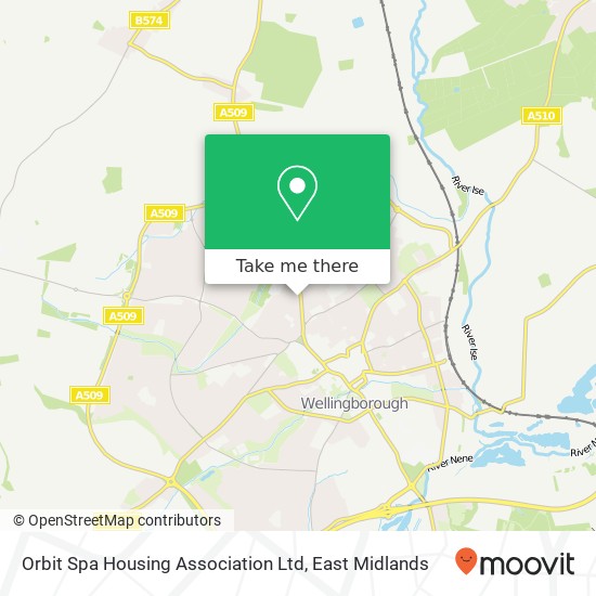 Orbit Spa Housing Association Ltd map