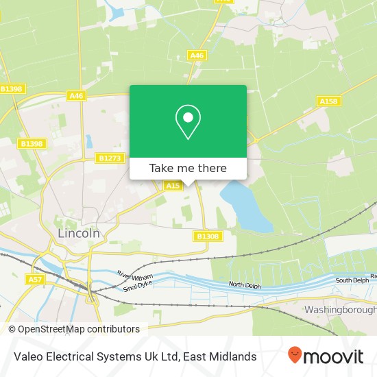 Valeo Electrical Systems Uk Ltd map