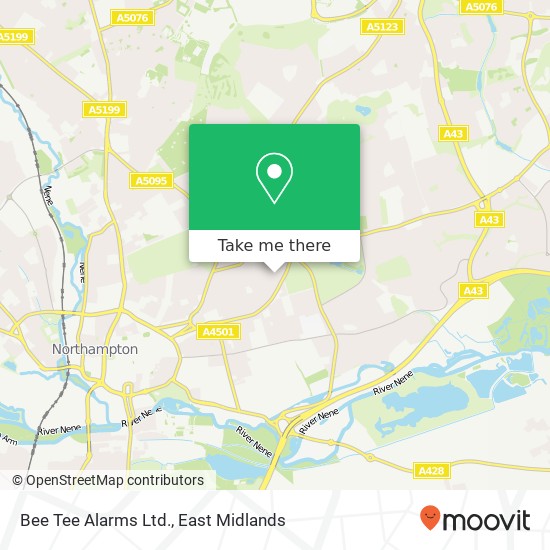 Bee Tee Alarms Ltd. map