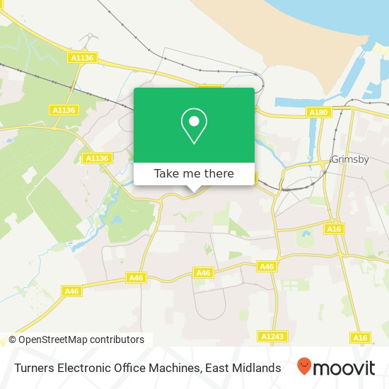 Turners Electronic Office Machines map