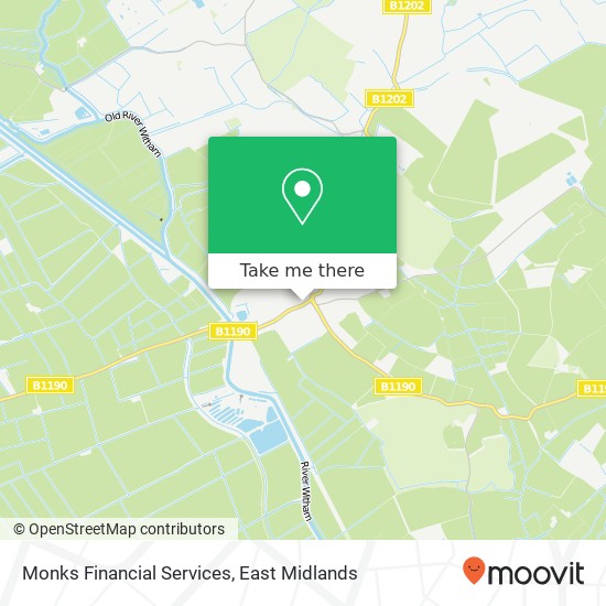 Monks Financial Services map