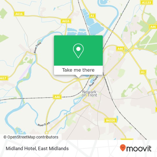 Midland Hotel map