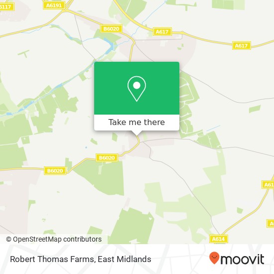 Robert Thomas Farms map