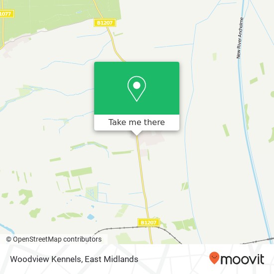 Woodview Kennels map