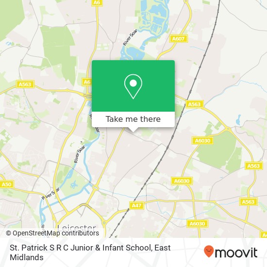 St. Patrick S R C Junior & Infant School map