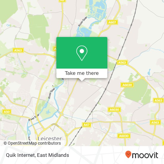 Quik Internet map