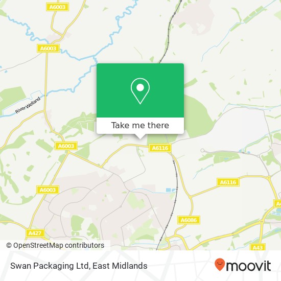 Swan Packaging Ltd map