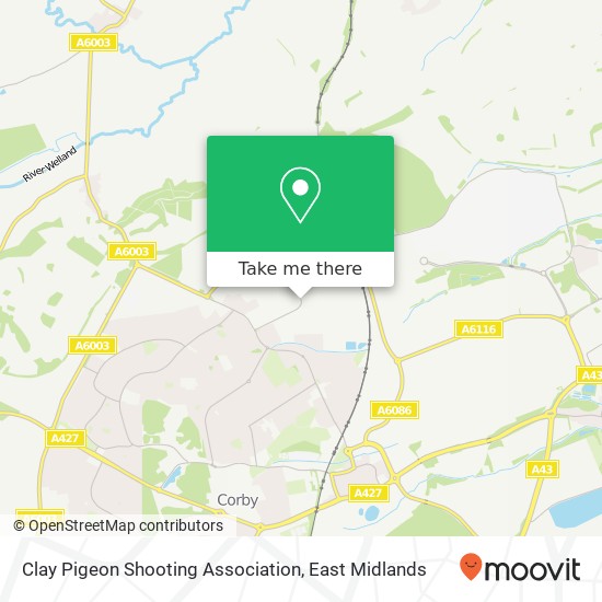 Clay Pigeon Shooting Association map