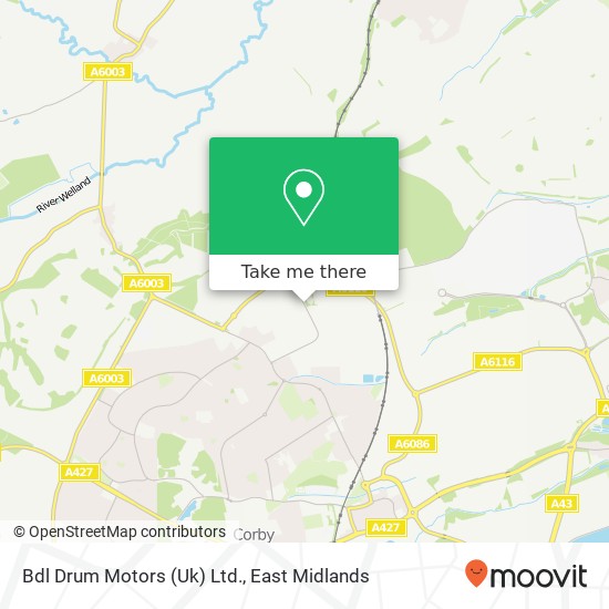 Bdl Drum Motors (Uk) Ltd. map