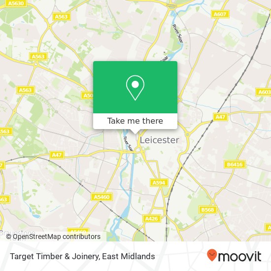 Target Timber & Joinery map