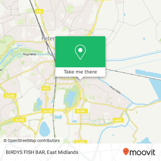 BIRDYS FISH BAR map