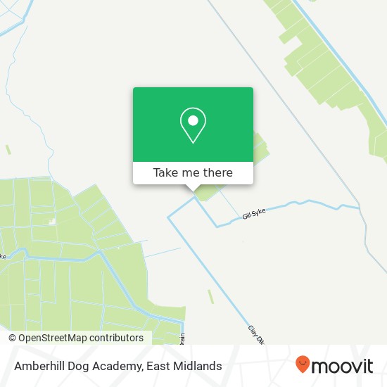 Amberhill Dog Academy map