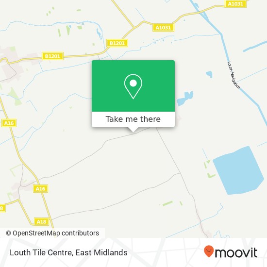 Louth Tile Centre map