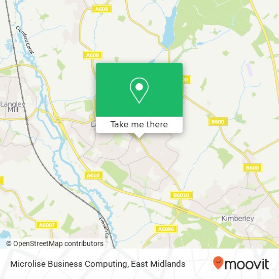Microlise Business Computing map