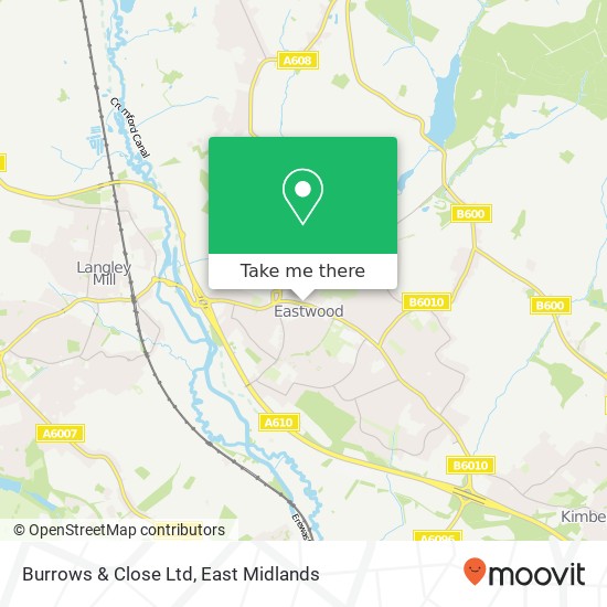Burrows & Close Ltd map