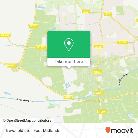 Trevafield Ltd. map