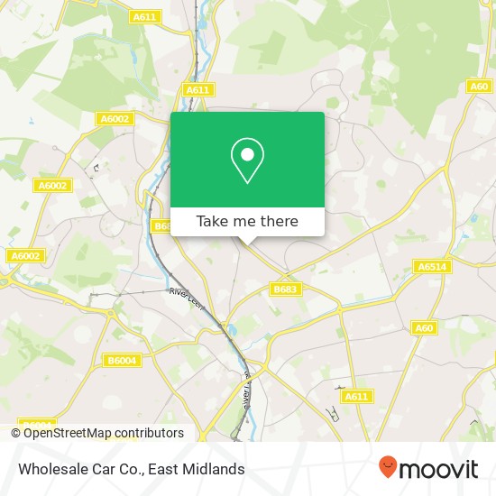 Wholesale Car Co. map