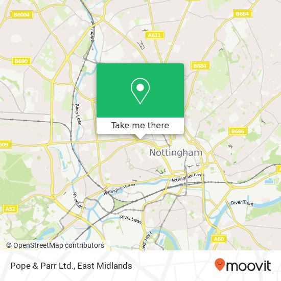Pope & Parr Ltd. map