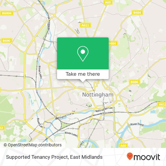 Supported Tenancy Project map
