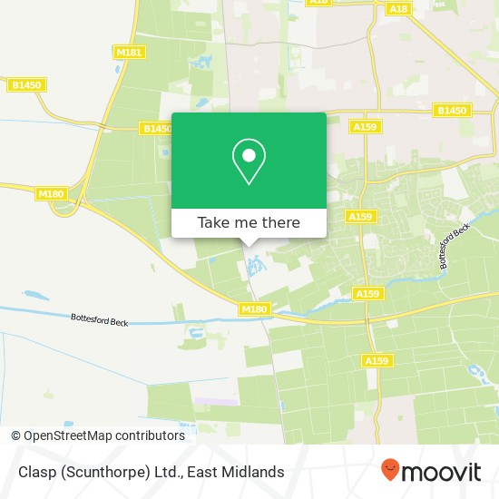 Clasp (Scunthorpe) Ltd. map