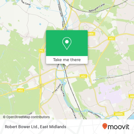 Robert Bower Ltd. map