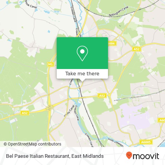 Bel Paese Italian Restaurant map