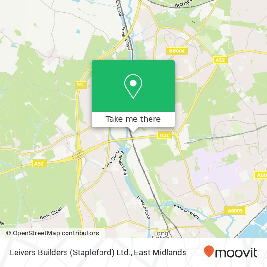 Leivers Builders (Stapleford) Ltd. map
