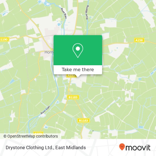 Drystone Clothing Ltd. map