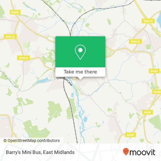Barry's Mini Bus map