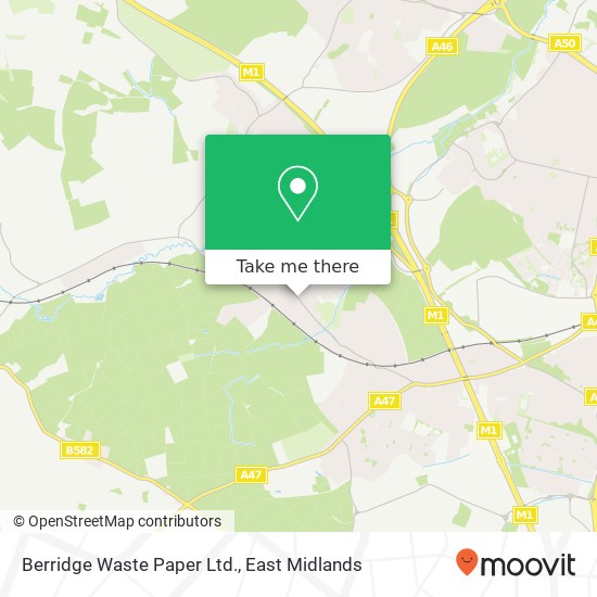 Berridge Waste Paper Ltd. map