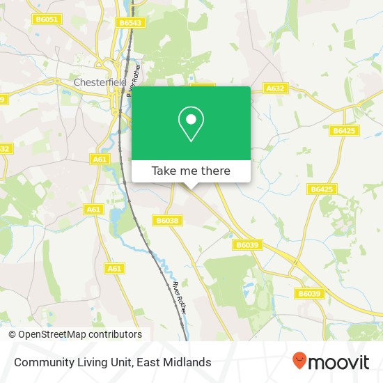 Community Living Unit map
